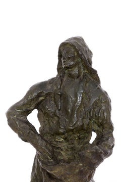 Sämann (Sower) - Bronze, Sculpture, Modern, Rural, 20th Century, Czech