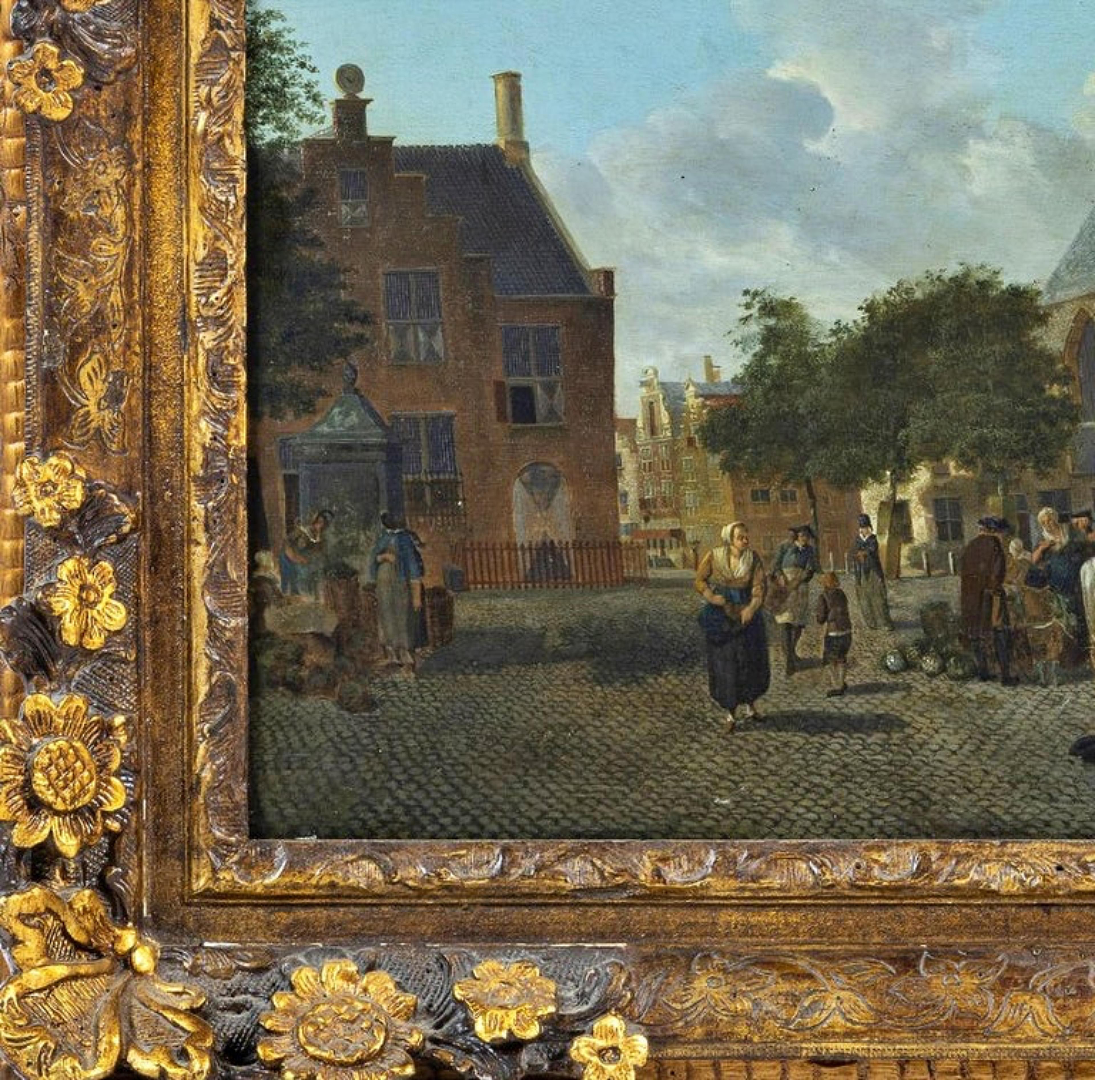 Baroque Jan Ten Compe ( 1713, Amsterdam – 1761, Amsterdam ) Flemish Painting  For Sale