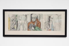 The Sacrifice Framed Print, Paper, Dutch, Circa 1926, Good Condition