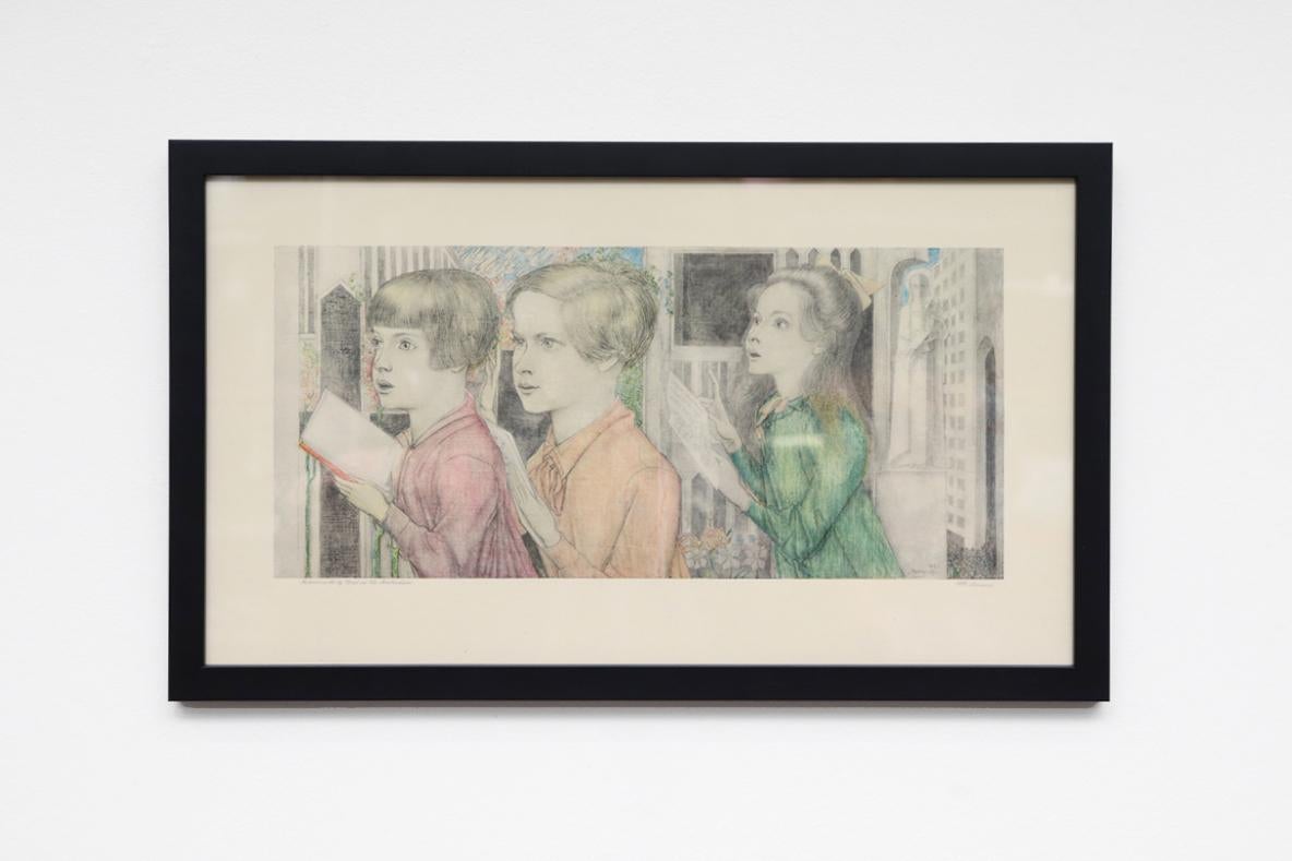 Il pittore e grafico olandese Jan Toorop è considerato uno dei membri più importanti di un gruppo di artisti che ha aperto la strada verso le nuove direzioni in cui si è avventurata l'arte nei Paesi Bassi tra il 1890 e il 1930. Nata nel 1858, questa