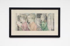 The Sacrifice Framed Print, Art Deco, Paper, Circa 1926, Netherlands