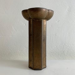 Jarrón de cerámica color bronce Jan van der Vaart, 1993, Países Bajos.