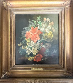 Antique “Floral painting”