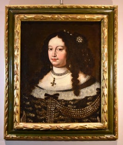 Portrait Duchess Woman 17th Century Paint Van Gelder Oil on canvas Old master