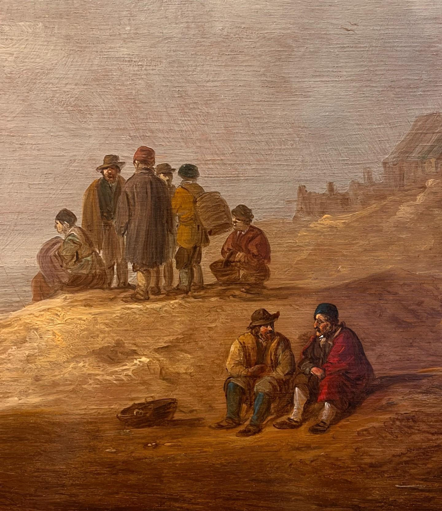 Figures on the Beach at Scheveningen For Sale 4
