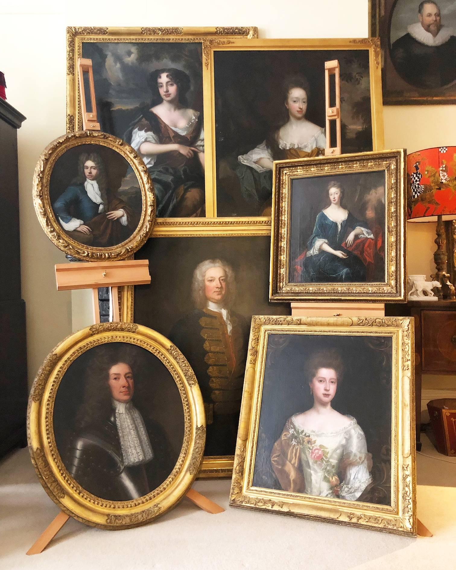 Three portraits by Jan van Haensburgen (2) and Jan van Haensburgen (1) 5