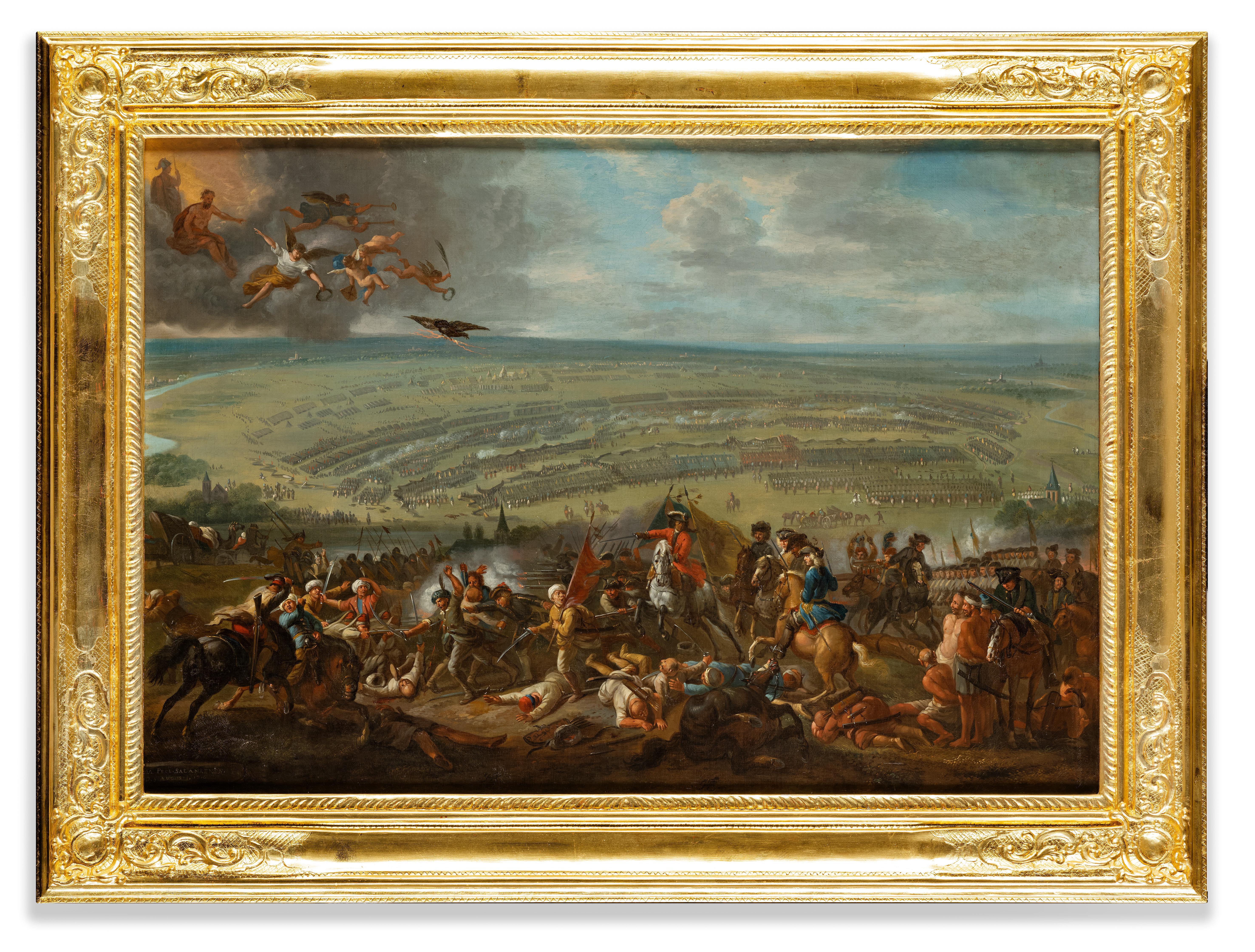 Battaglia di Peterwardein, Di Jan van Huchtenburg, Scena di battaglia, Antico Maestro