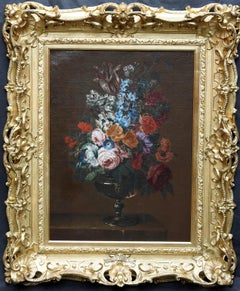 Floral Bouquet with Narcissi - Dutch Golden Age still life oil painting flowers