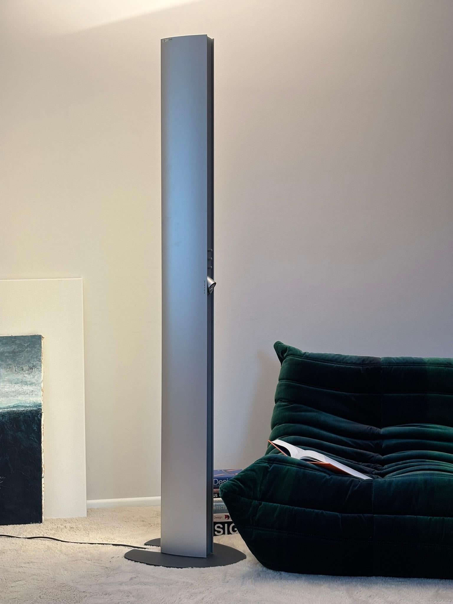 Italian Jan Van Lierde Echos Dimmable Floor Lamp for Artemide, 1980s For Sale