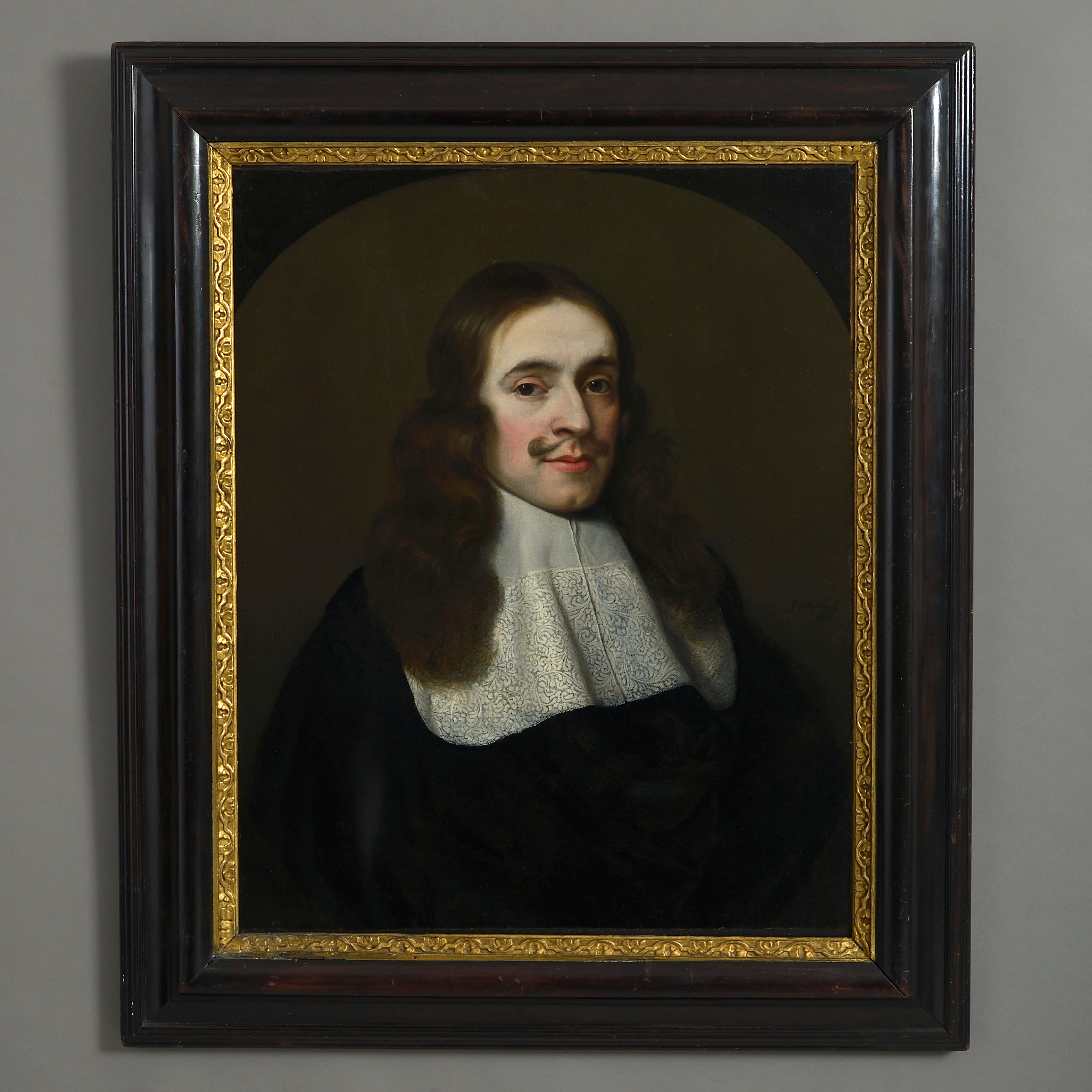 Hand-Painted Jan Van Rossum, Portrait of Willem van Haren