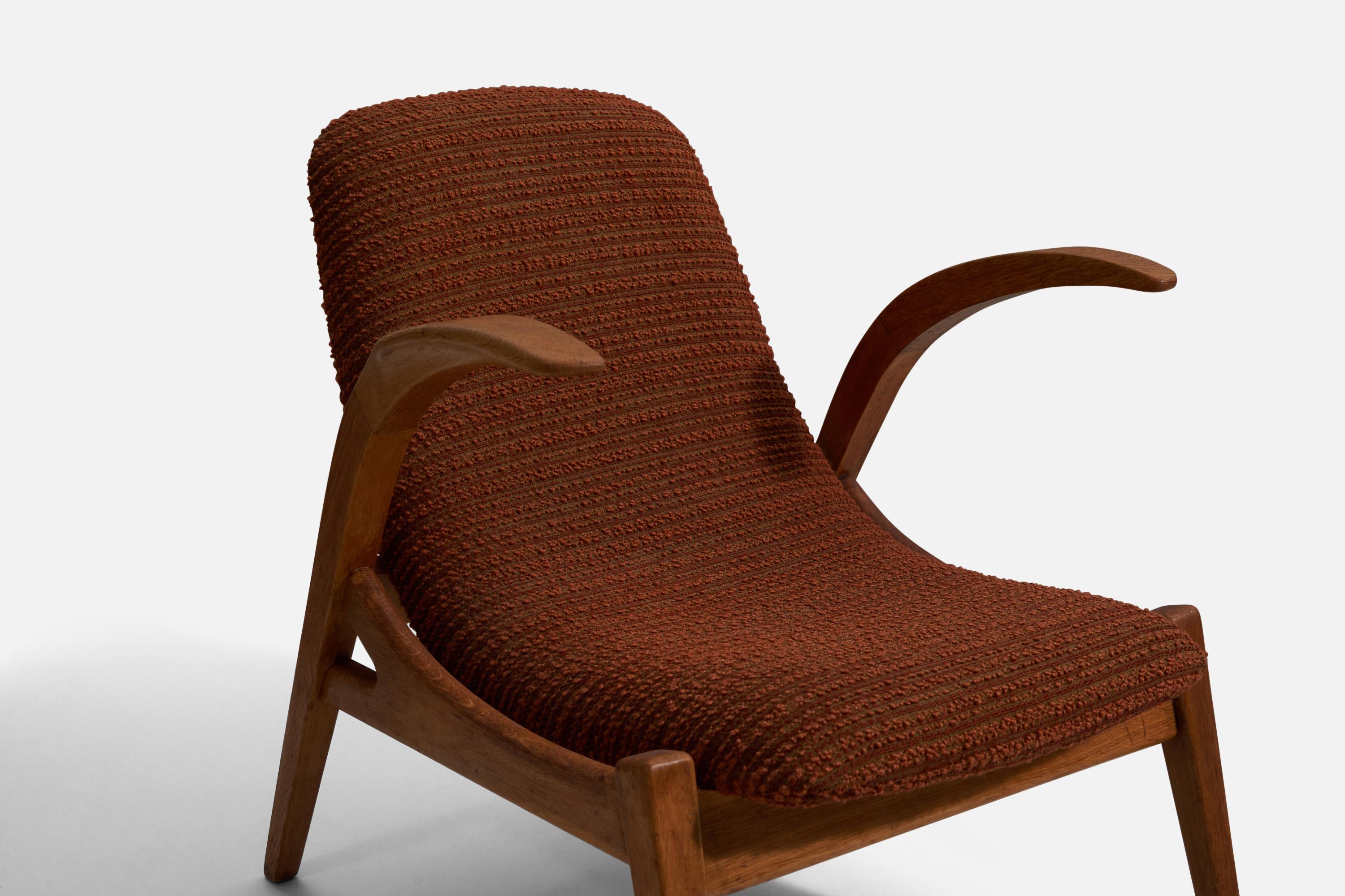 Jan Vaněk, Lounge Chairs, Wood, Fabric, Krásná Jizba, Czech Republic, 1960s 1