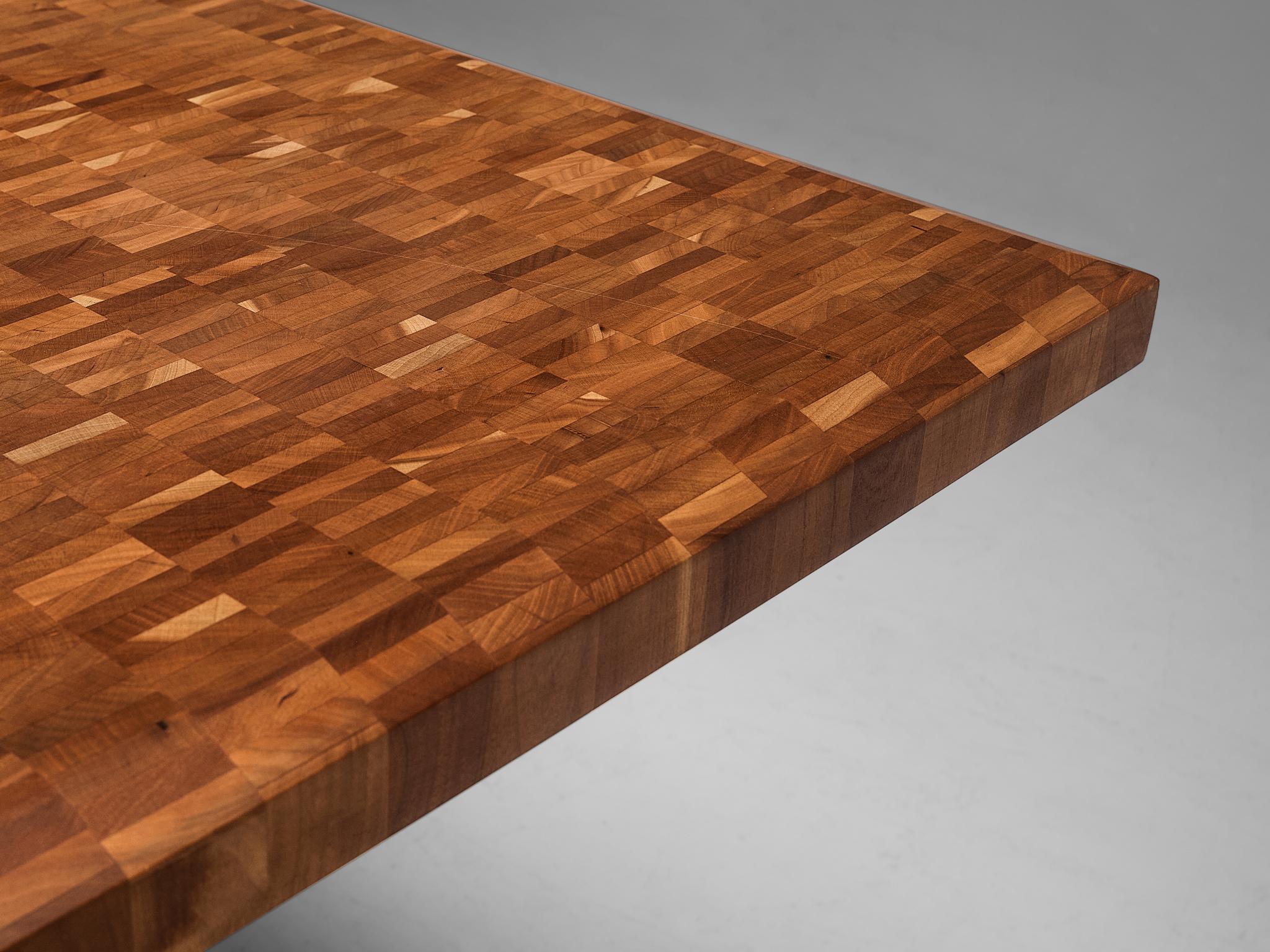 Post-Modern Jan Vlug Rare Dining Table in Wood  For Sale