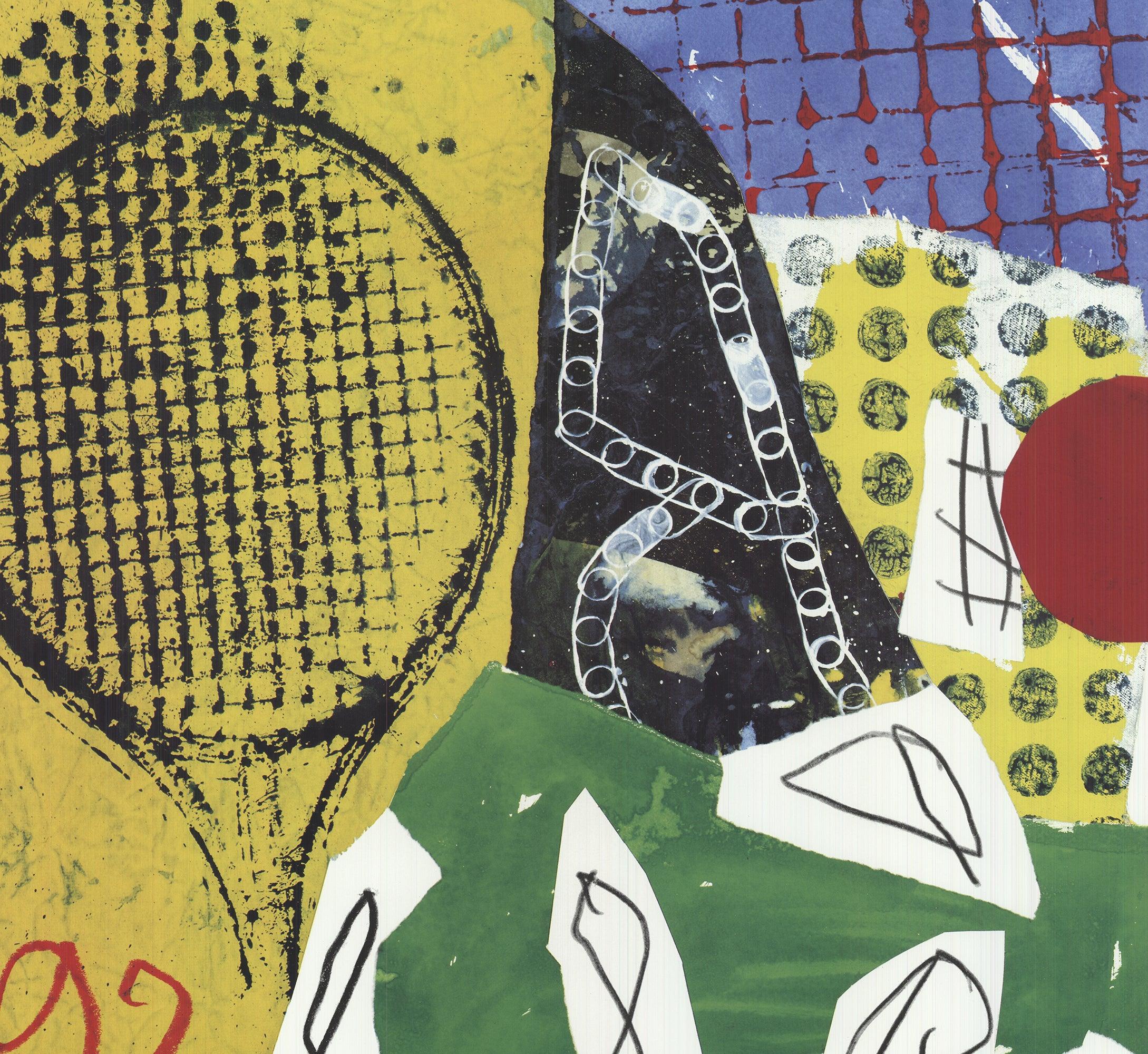 Jan Voss 'Roland Garros French Open' 1992- Vintage in vendita 3