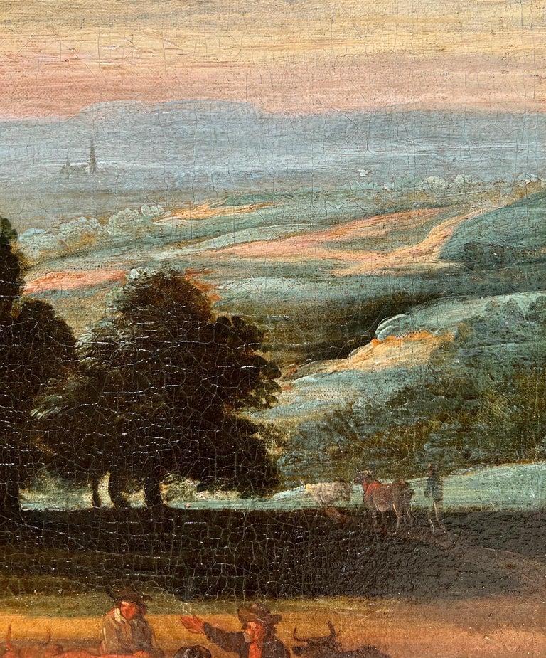 Huge 17th century Flemish landscape - Jan Wildens - Countryside 9