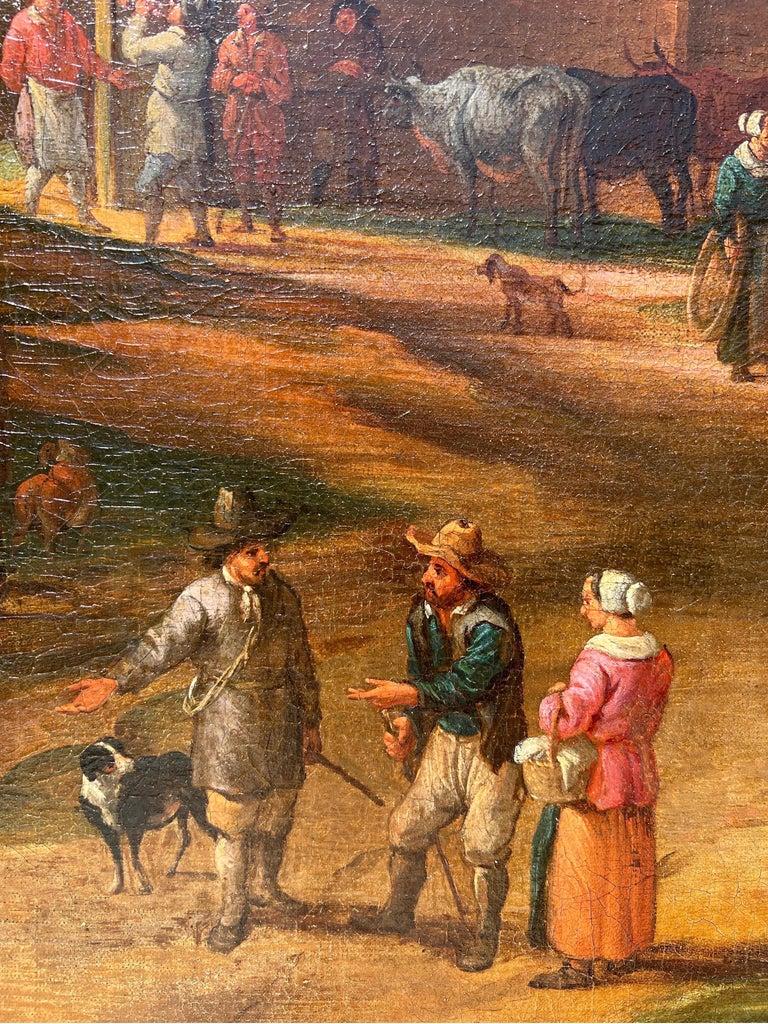 Huge 17th century Flemish landscape - Jan Wildens - Countryside 4