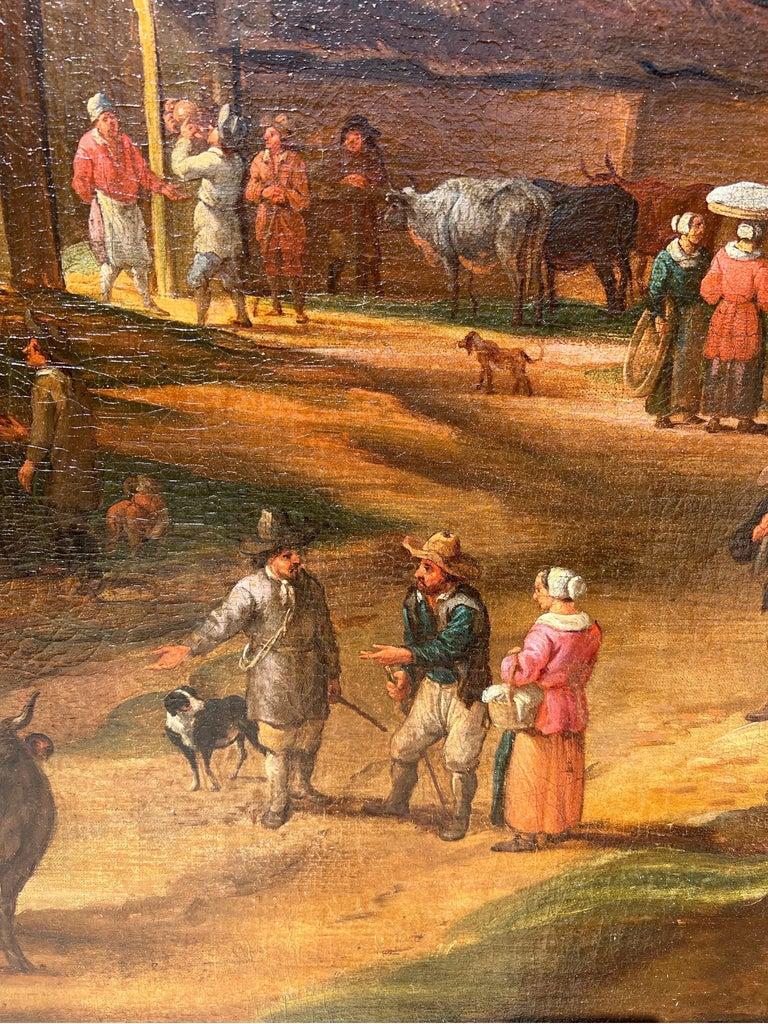 Huge 17th century Flemish landscape - Jan Wildens - Countryside 5