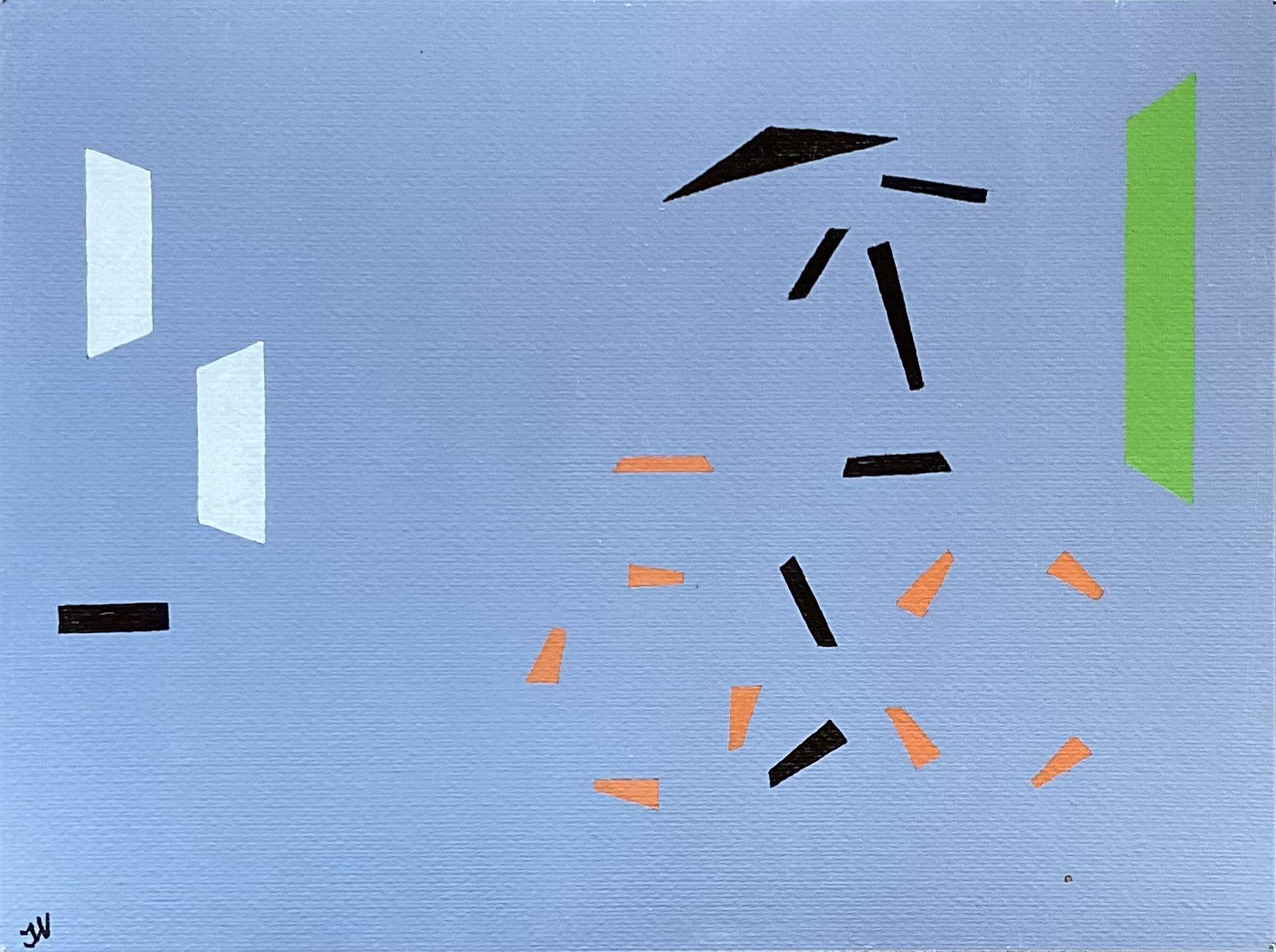 Oil on paper :: Painting :: Modern :: This piece comes with an official certificate of authenticity signed by the artist :: Ready to Hang: No :: Signed: Yes :: Signature Location: Bottom left :: Paper :: Landscape :: Original :: Framed: No