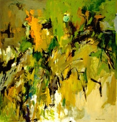 Springs : Oil painting on canvas