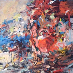 Toss Up : Oil painting on canvas