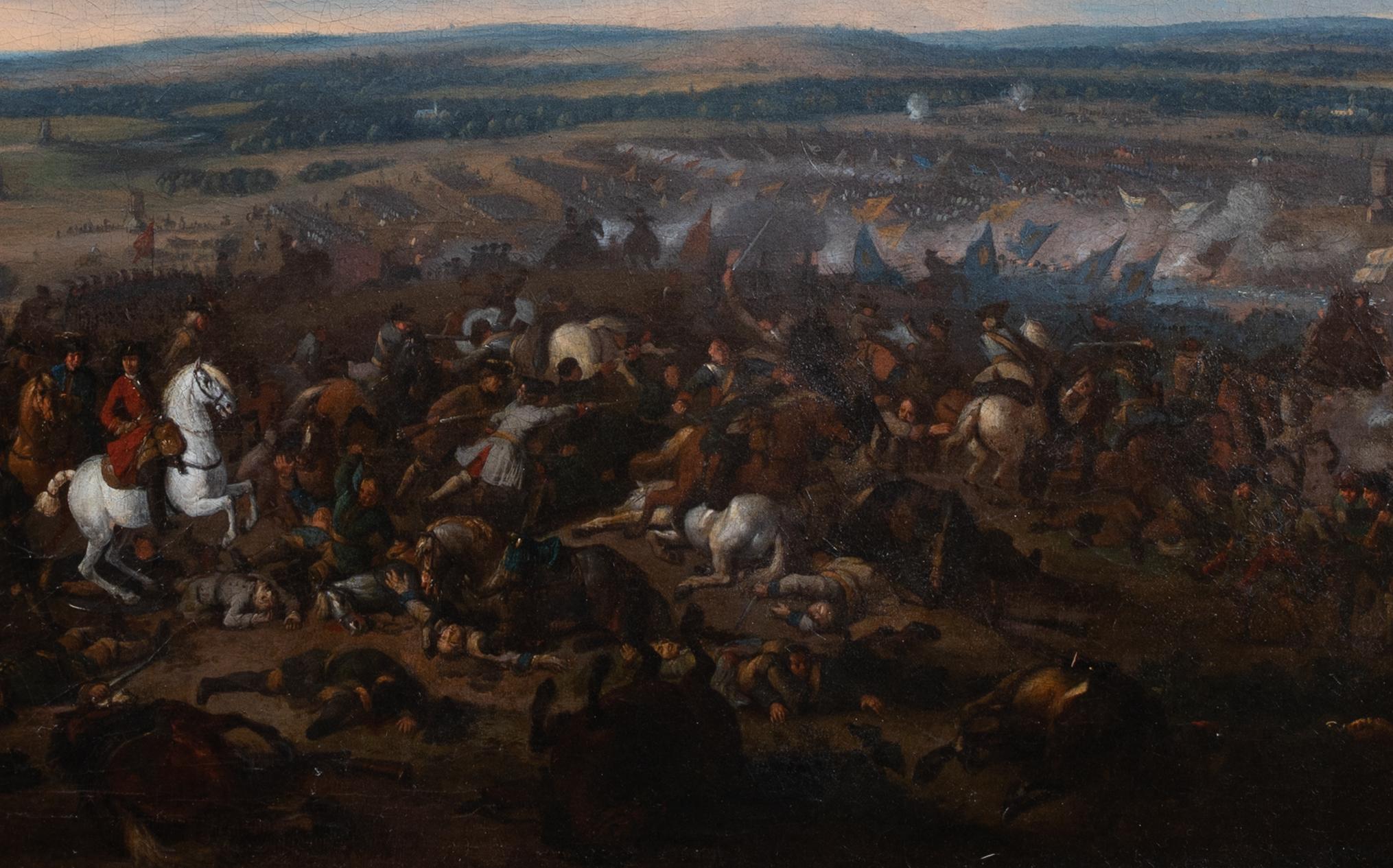 William III durante la battaglia del Boyne, 1690, XVII secolo in vendita 3
