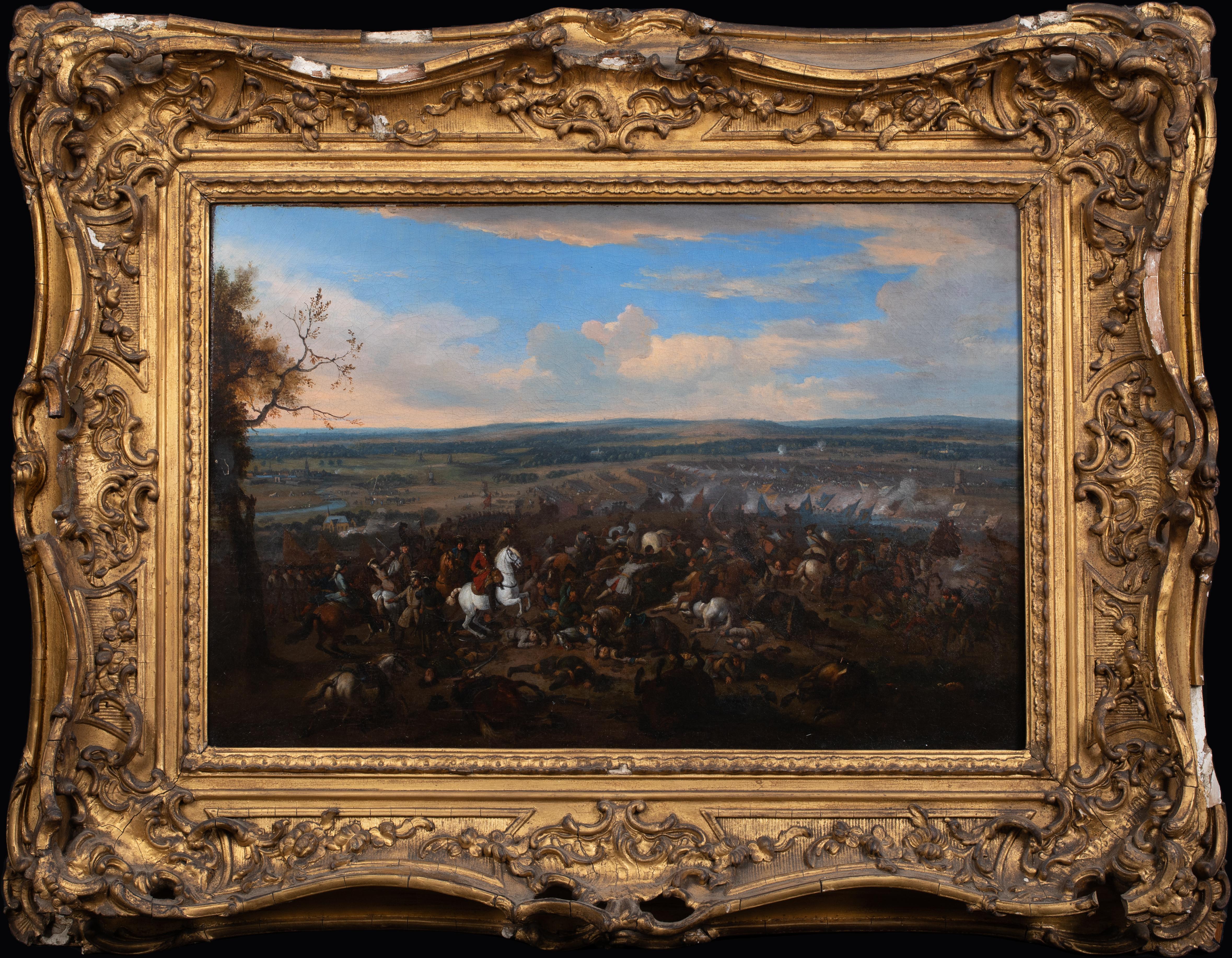 Jan Wyck Landscape Painting - William III At The Battle Of The Boyne, 1690, 17th Century