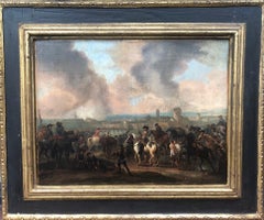 Antique William III at the Battle of the Boyne