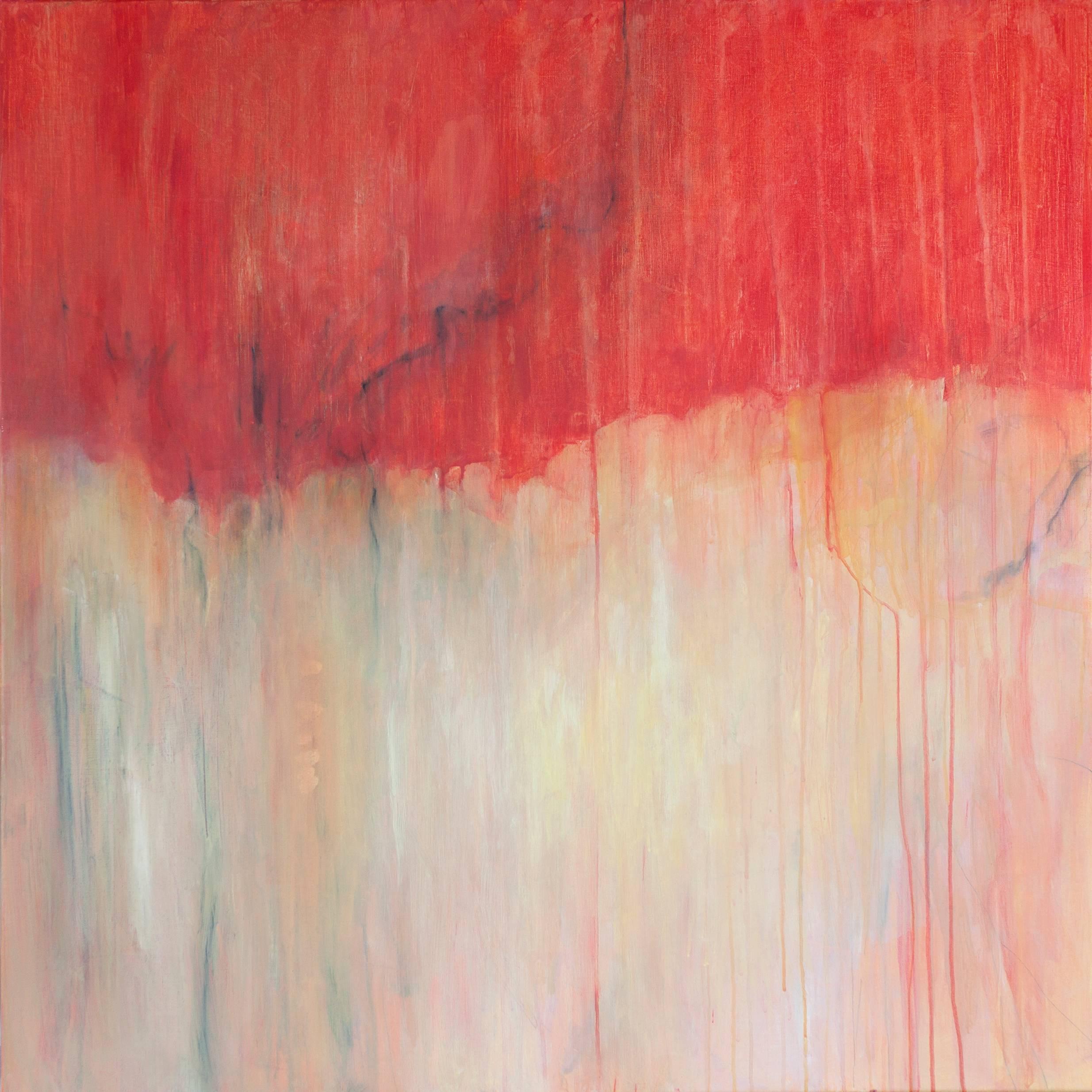 Jana Emburey Abstract Painting - Obscured