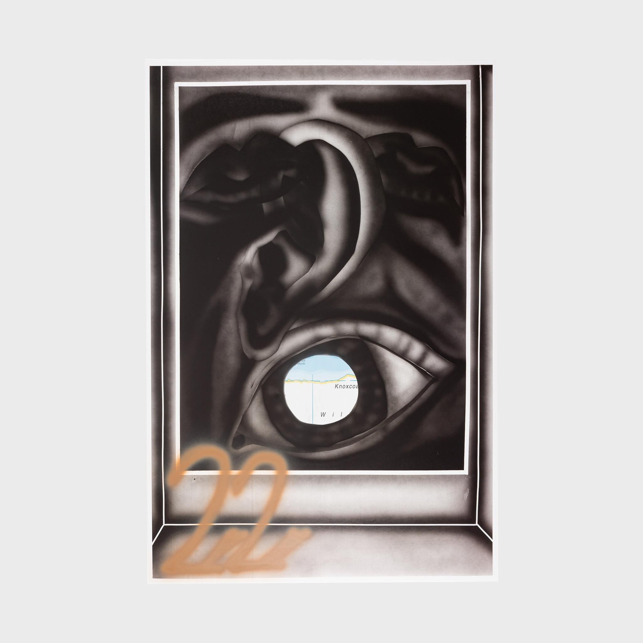 Jana Euler Abstract Print - Die Individualisierte Editionsnummer Besichtigt Das Subjective Fenster (Bild) Un