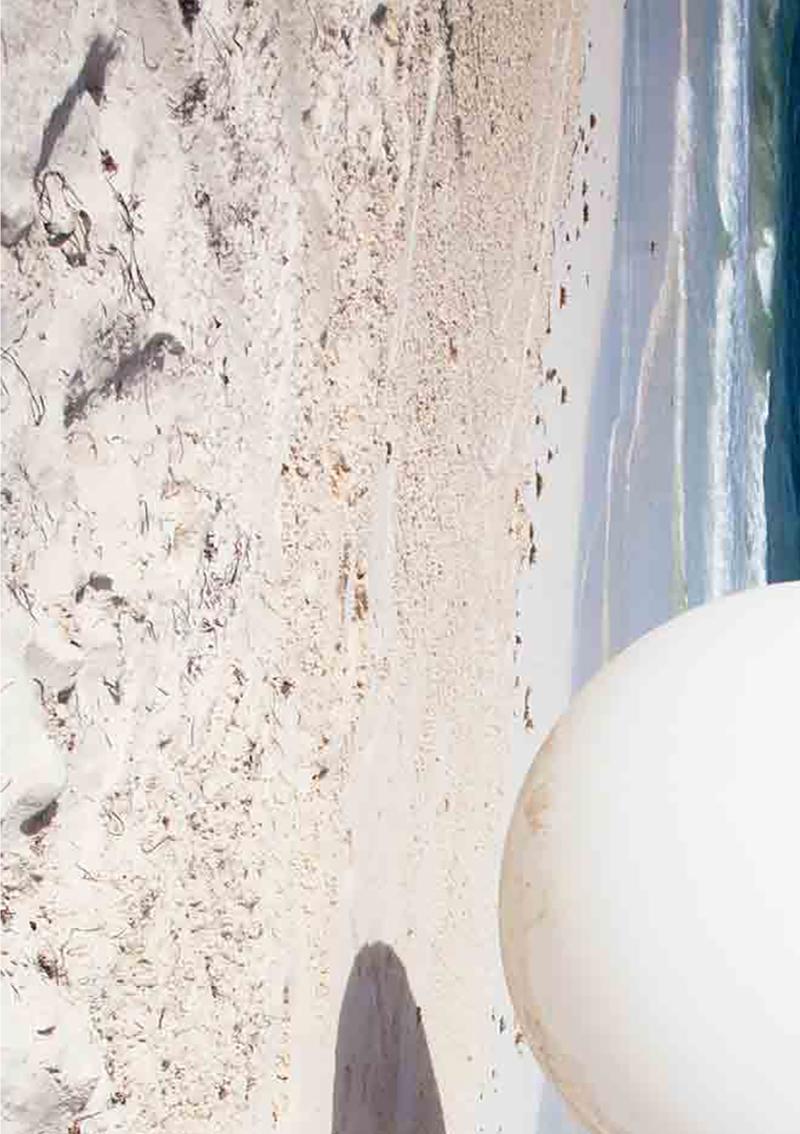 Fotografieren Sie
Maßnahmen: Digitaldruck
13.00 x 19.00 in
33.0 x 48,3 cm
Auflage von 30 Stück

Im Jahr 2012 filmte Janaina Tschäpe zwei große Ballons, die treibend und hüpfend über einen Strand schwebten und eine Art Tanz vollführten. Ein