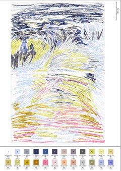 Janaina Tschape I - Ltd. Ed. Artist Hand-knotted Wool and Silk Rug 7.2' x 4.8'