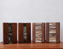Jane and Gordon Martz Bookends Two Pairs