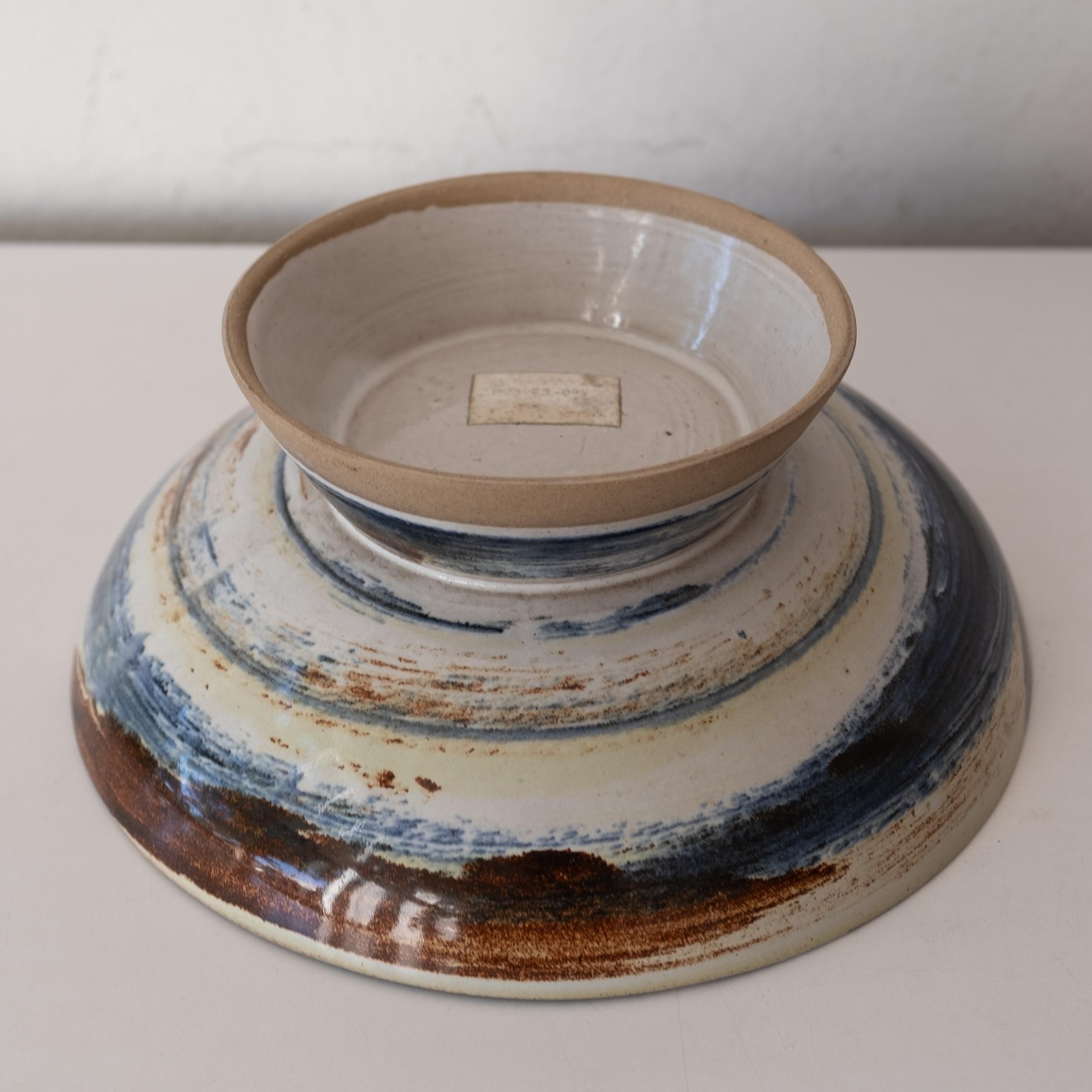 Mid-20th Century Jane and Gordon Martz Ceramic Chalice Fruit Bowl