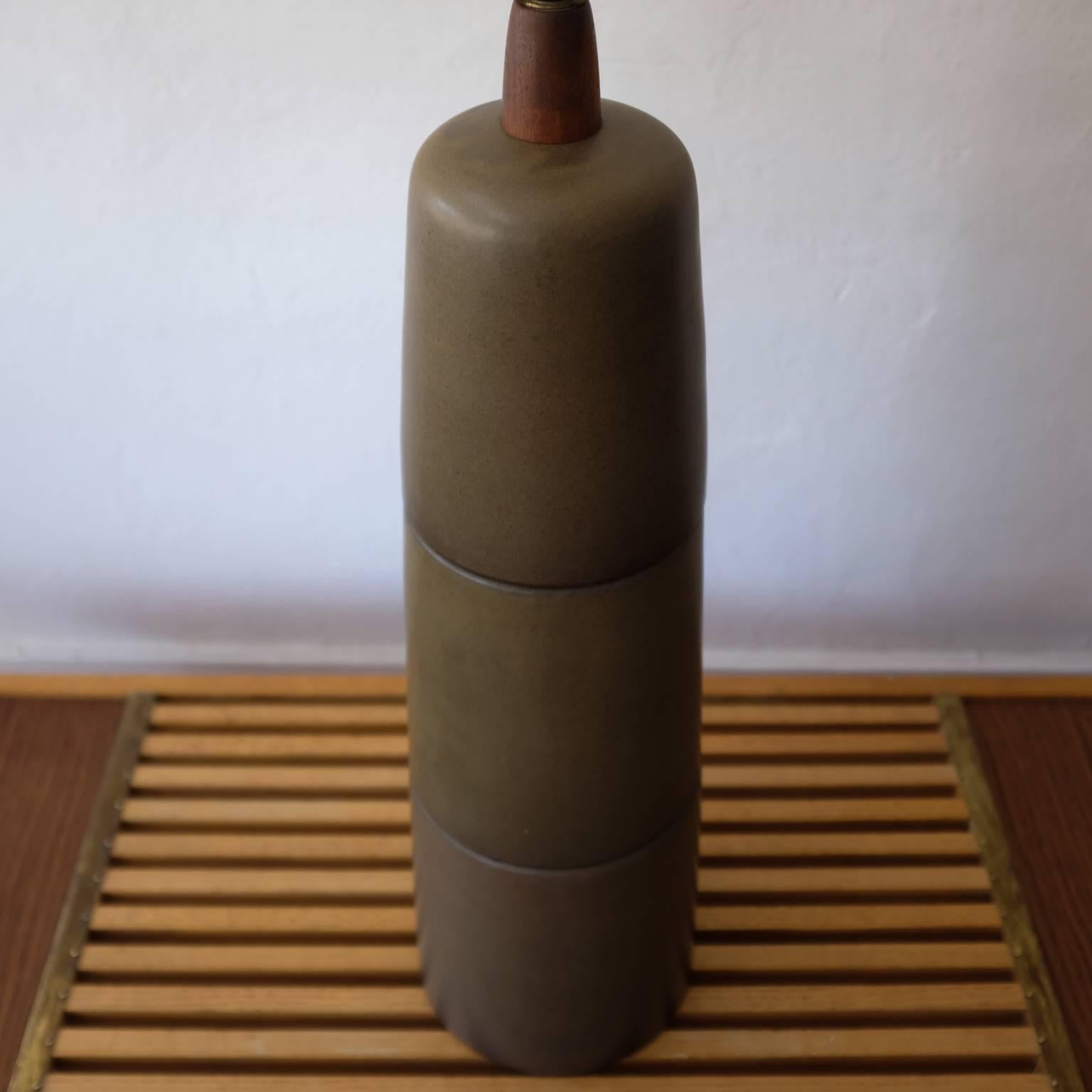 Mid-20th Century Jane and Gordon Martz Ceramic Lamp