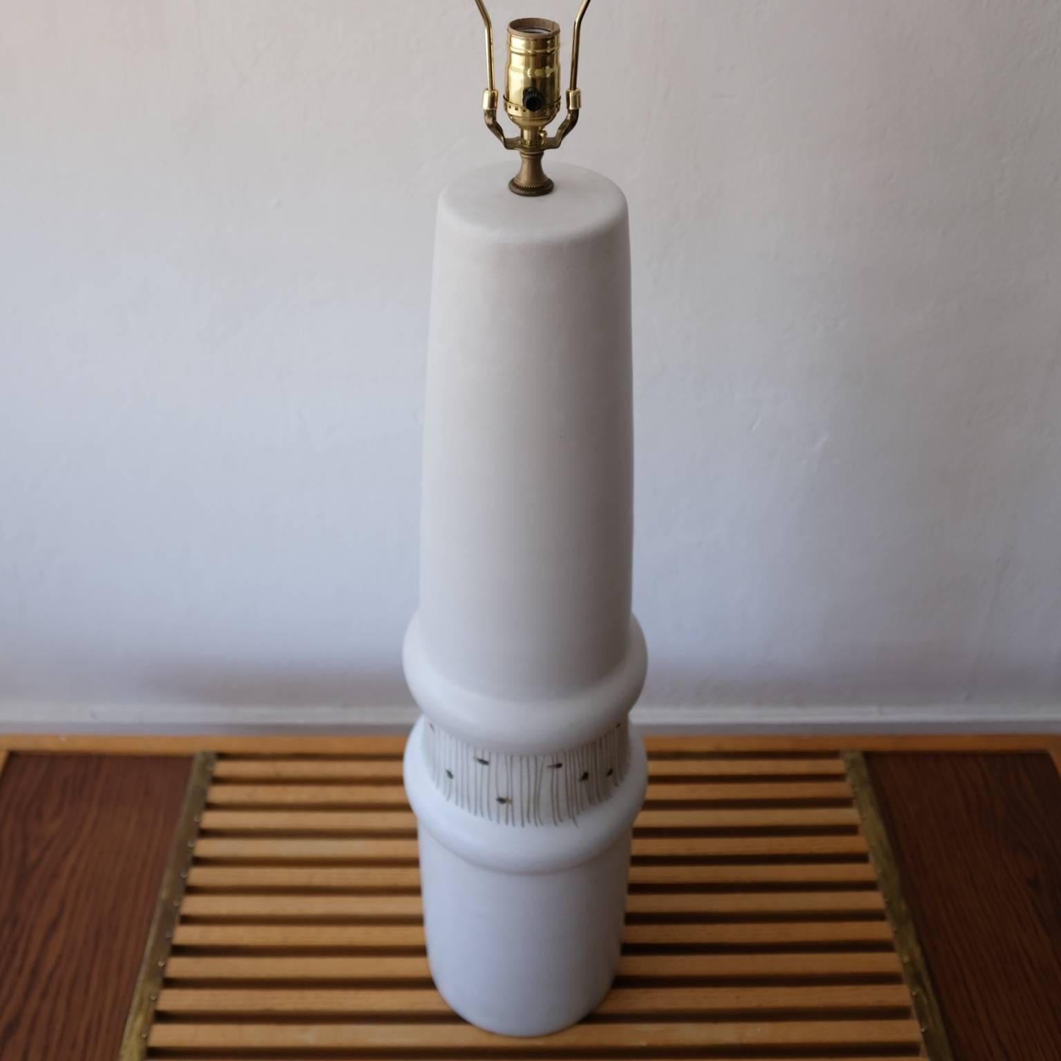 Jane and Gordon Martz Ceramic Lamp 2