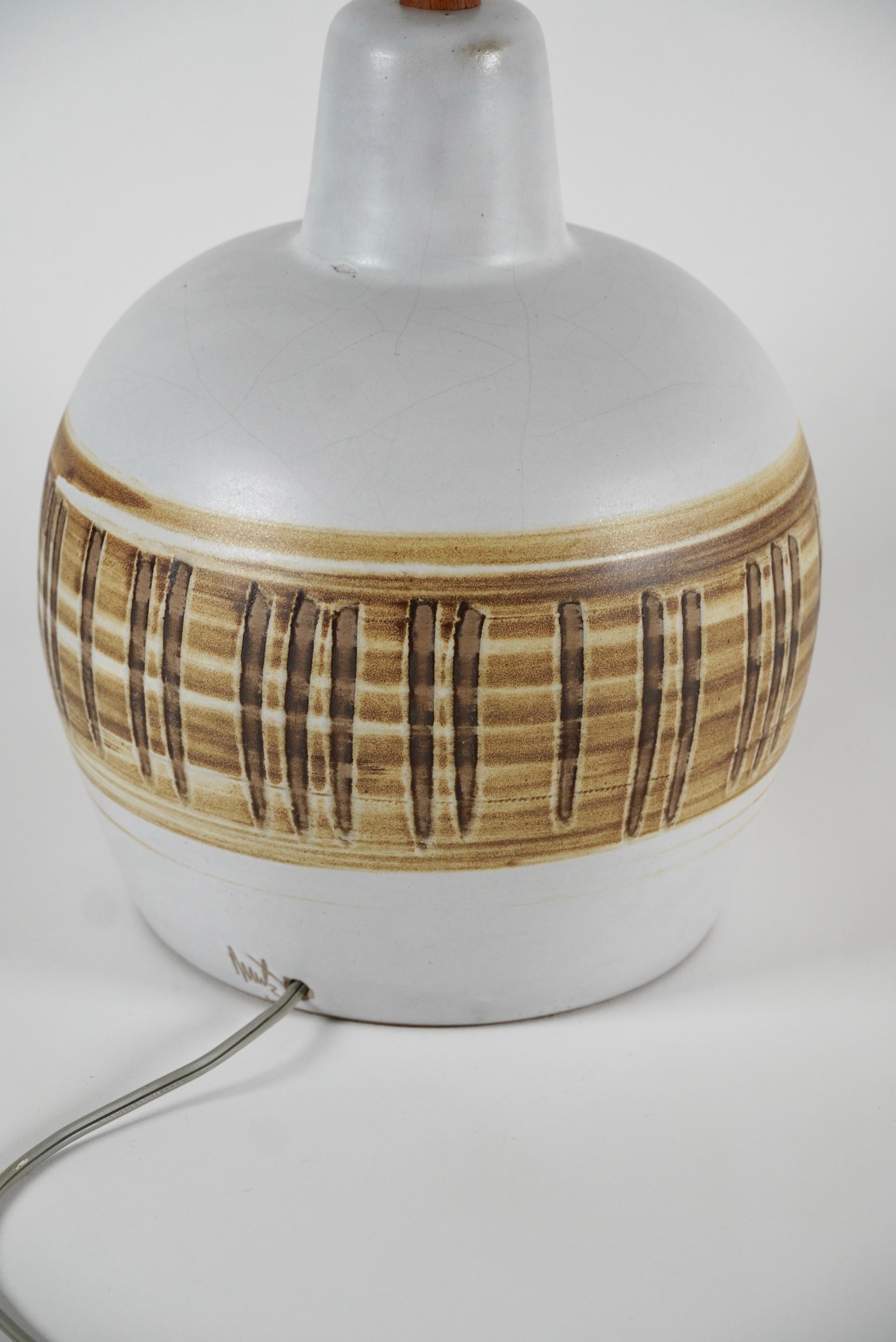Hand-Crafted Jane and Gordon Martz Ceramic Table Lamp for Marshall Studios