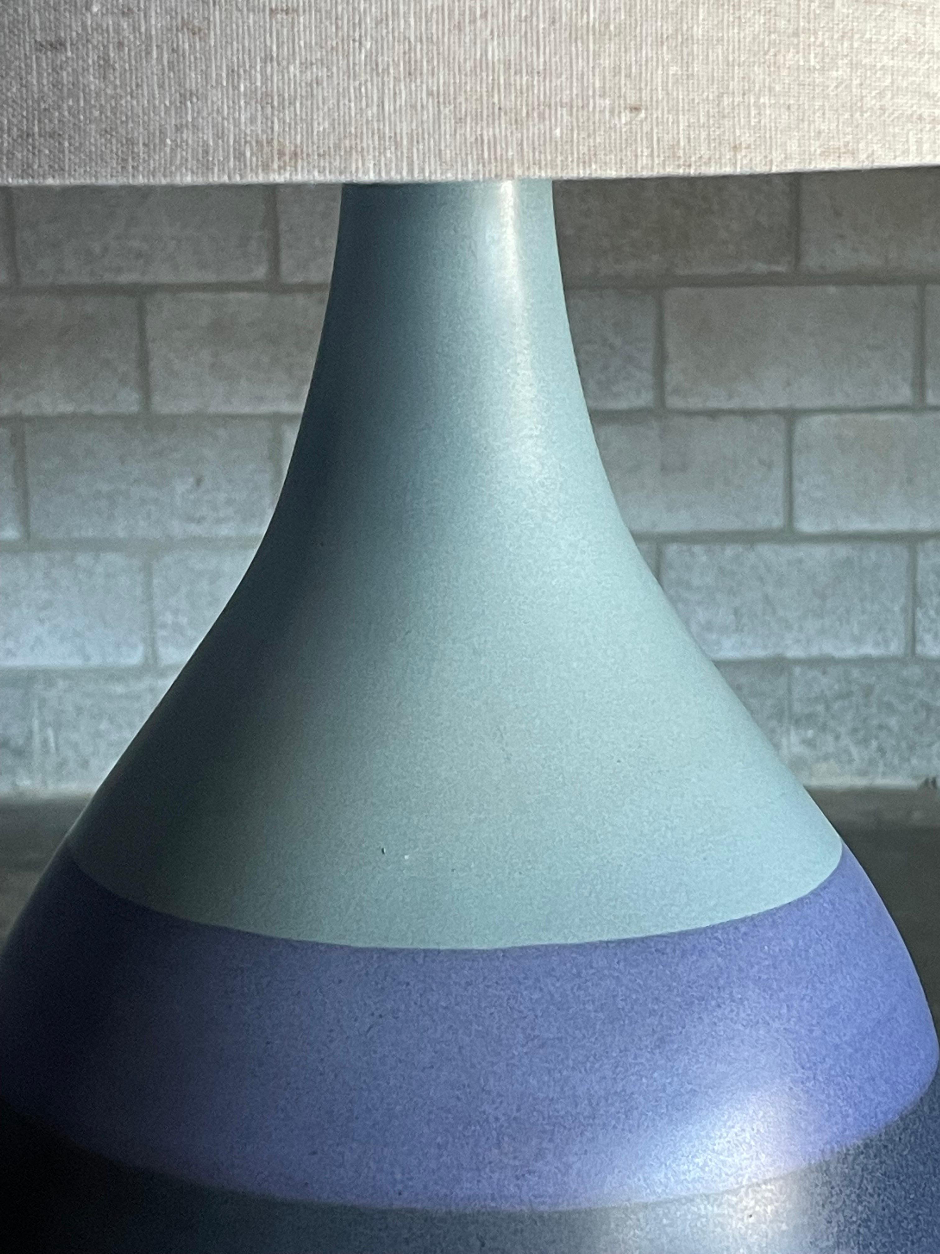 Mid-Century Modern Martz Lamp by Jane and Gordon Martz for Marshall Studios, Ceramic Table Lamp For Sale