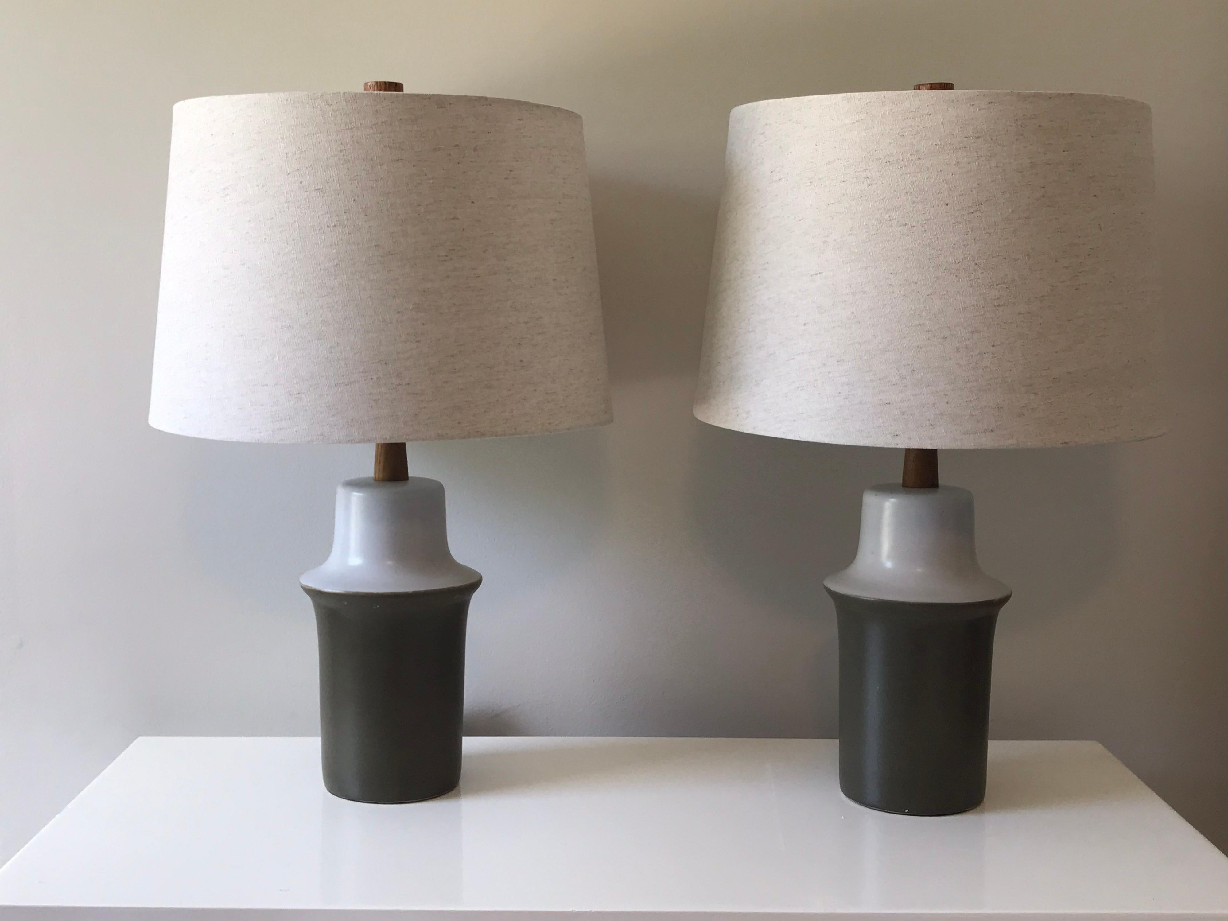 American Jane and Gordon Martz Ceramic Table Lamps