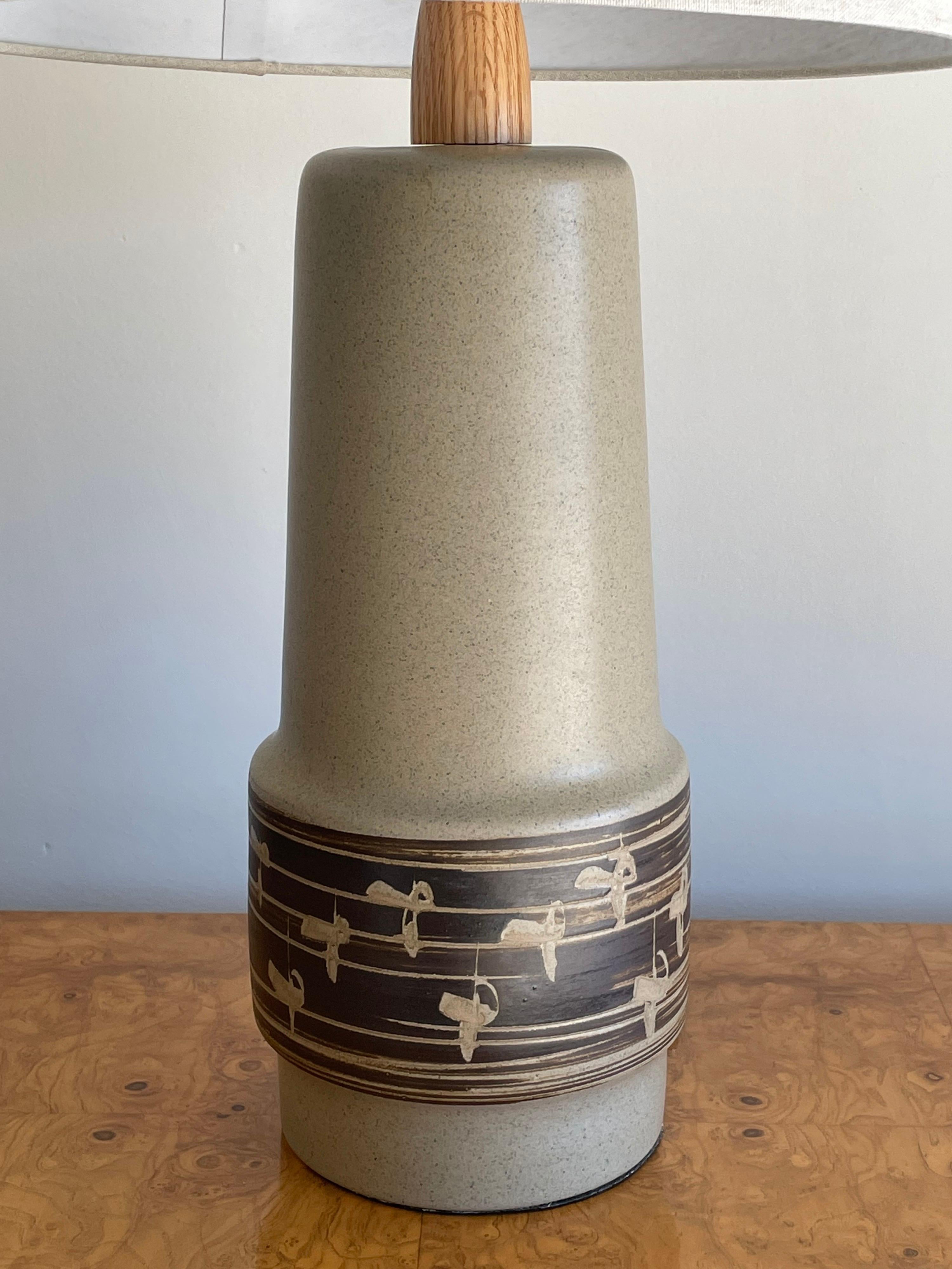 Keramik-Tischlampen von Gordon Martz (Mitte des 20. Jahrhunderts) im Angebot