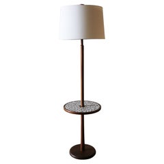 Jane and Gordon Martz Floor Lamp with Coin Table Mid Century Modern