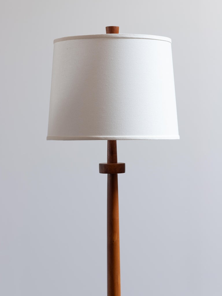 Jane and Gordon Martz for Marshall Studios Floor Lamp with Ceramic Base For  Sale at 1stDibs
