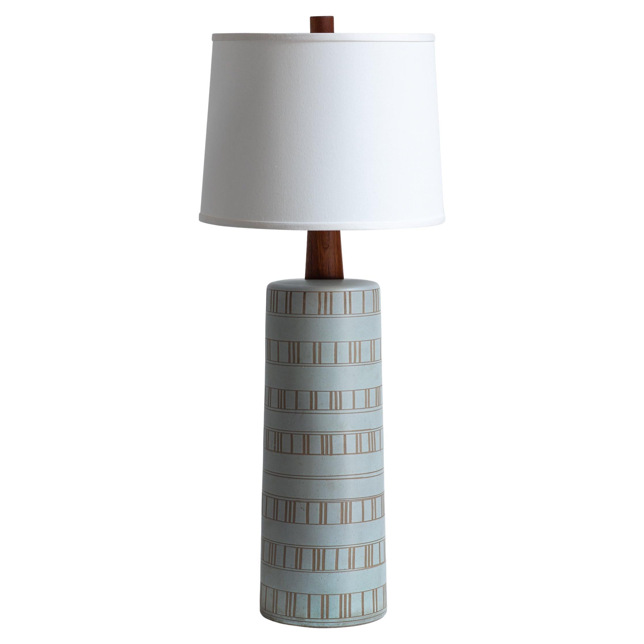 Jane and Gordon Martz for Marshall Studios Monumental Ceramic Table Lamp For Sale