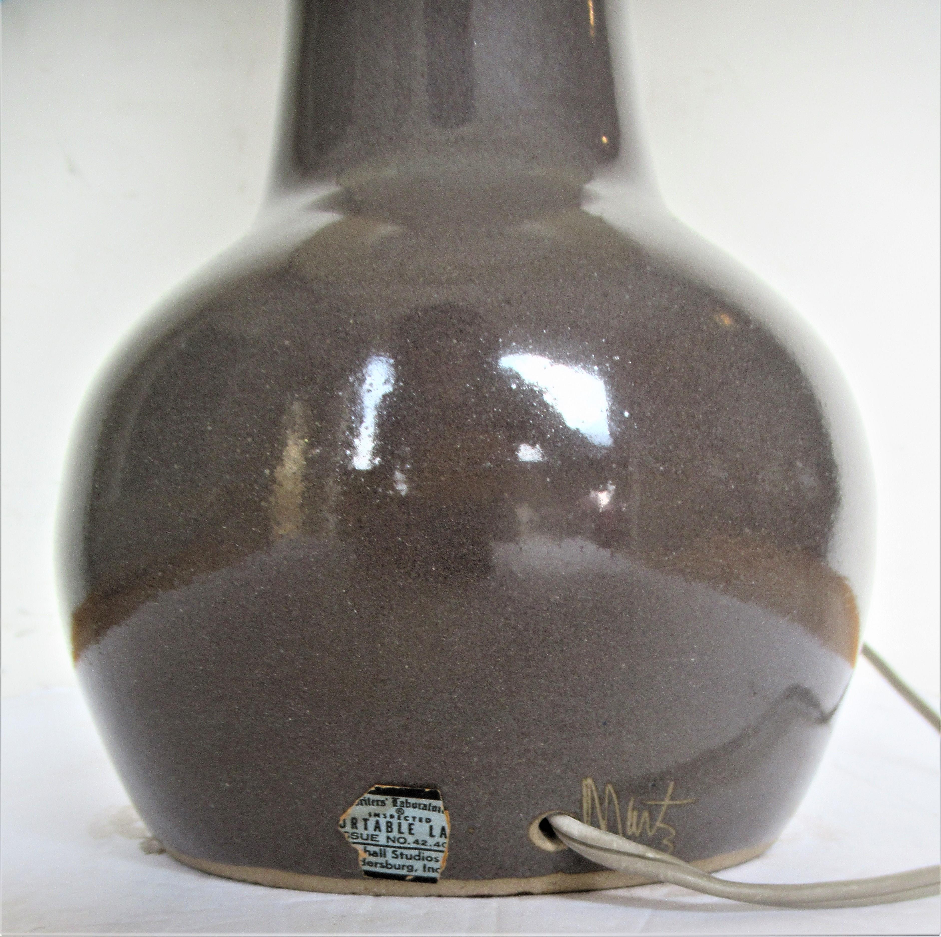 Jane and Gordon Martz Ceramic Table Lamp 1