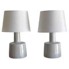 Vintage Martz Lamps by Jane and Gordon Martz for Marshall Studios, Ceramic Table Lamps