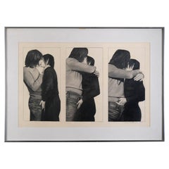 Jane Anderson 'Superhumanism' Triptych Drawing, Nicholas Treadwell Gallery, 1970