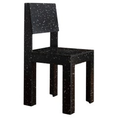 Jane Atfield 'RCP2 Chair' in Black & White, A Recycled, Sustainable Design Icon