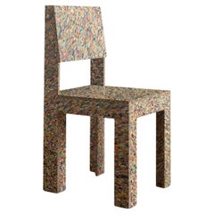 Recycled-Plastic 'RCP2 Chair' in Confetti by Jane Atfield