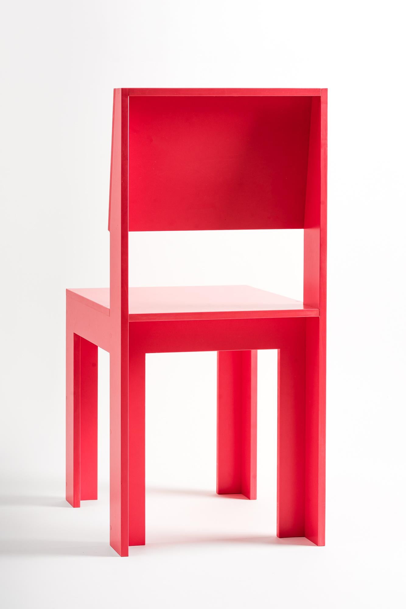 This unique piece is the 2022 re-issue of British-designer Jane Atfield's historical, 'RCP2 Chair,' an iconic example of sustainable design, to commemorate the 30th anniversary of the piece.

Additional Information:
This series of re-editioned