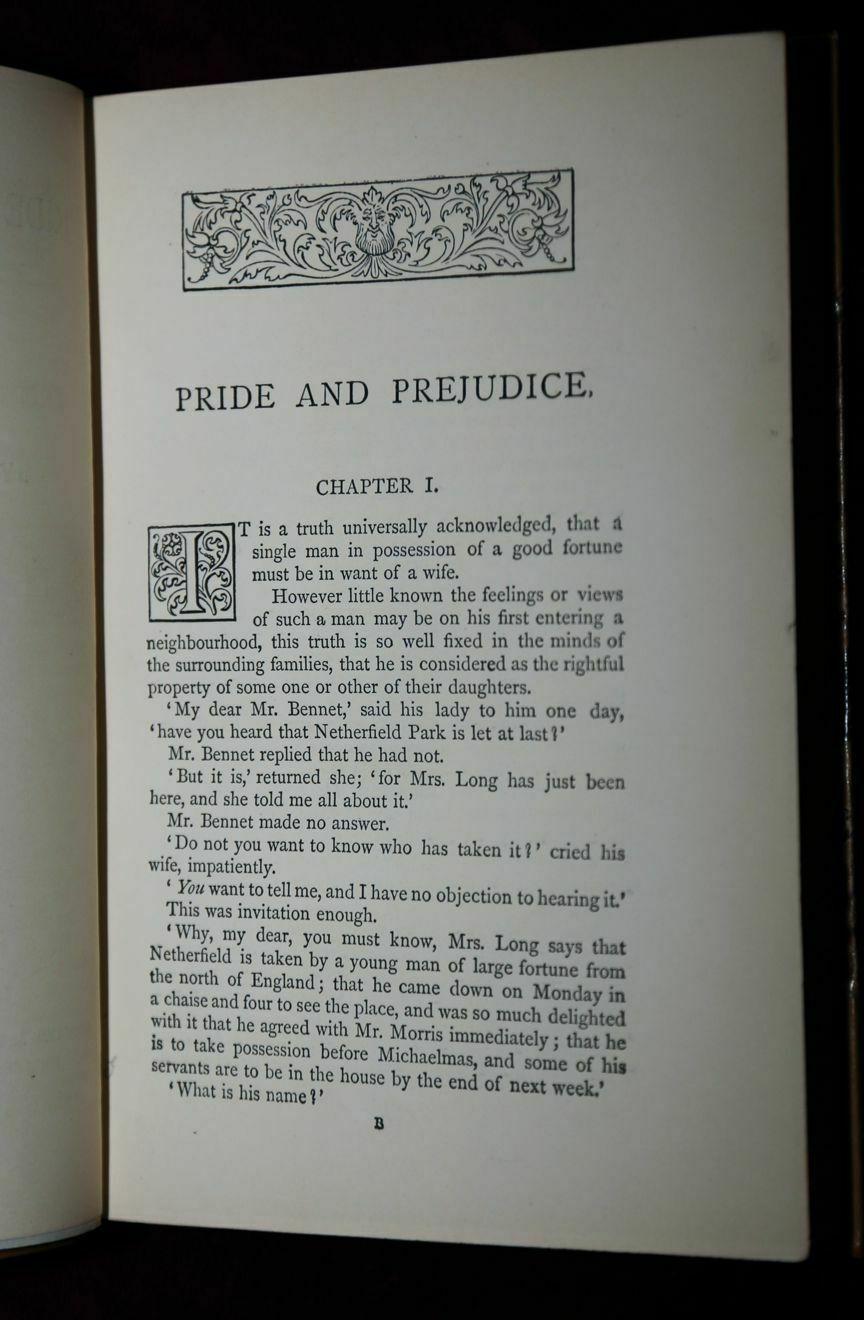 Jane Austen 6-Volume Set of Classic Novels in Period Leather Bindings, 1886-1901 2