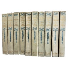 Jane Austen "The Novels" 10 Volume Book Set 1898-1905 H.M. Brock, J.M Dent & Co.