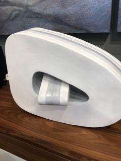 Donut VII / escultura moderna de cerámica